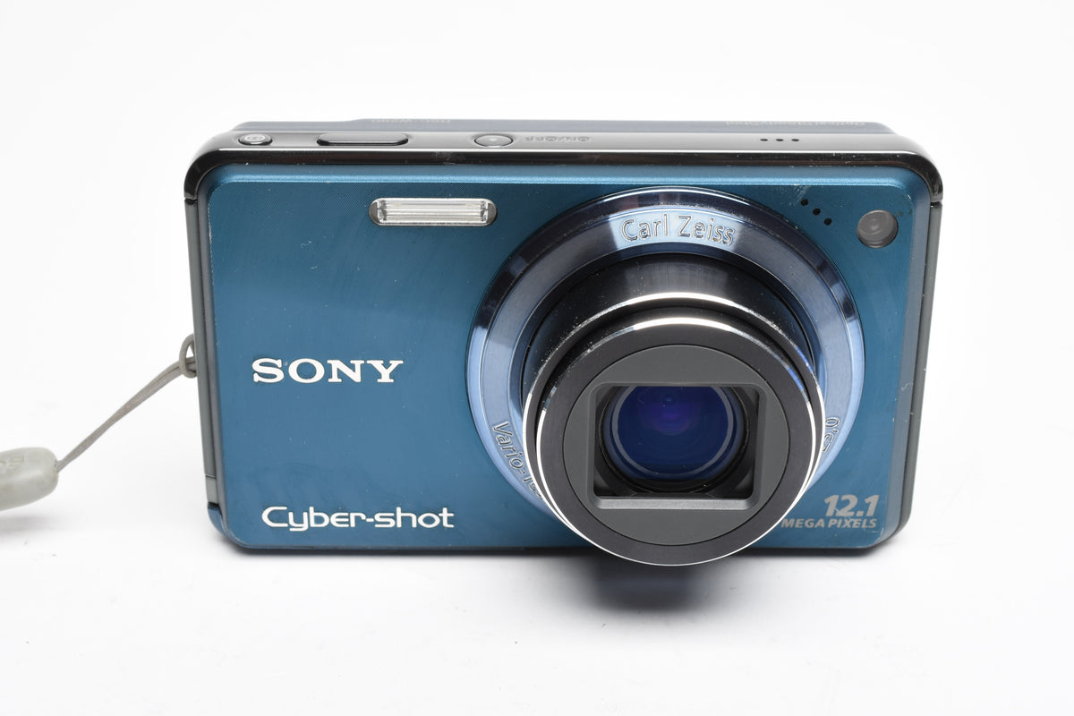 Sony DSC-W290 12.1MP Digital Point&Shoot camera, batt+charger+8GB Pro Duo + Case