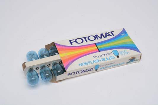 12X Fotomat M3B Flashbulbs (Blue) New