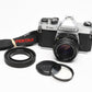 Pentax K1000 35mm SLR w/55mm f2 SMC lens, New seals, strap, Mint-