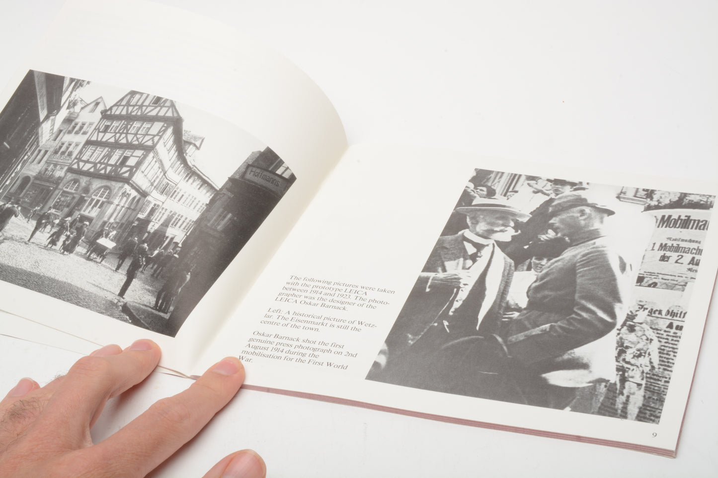 Leica Oskar Barnack Centenary book, 59 pages
