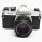 Pentax K1000 35mm SLR w/55mm f2 SMC lens, New seals, strap, Mint-