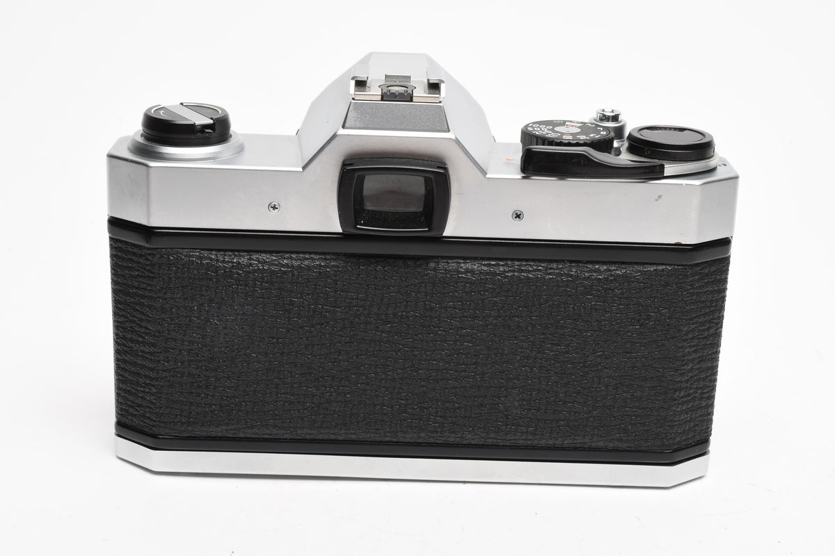 Pentax K1000 35mm SLR w/55mm f2 SMC lens, New seals, strap, Mint-