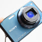 Sony DSC-W290 12.1MP Digital Point&Shoot camera, batt+charger+8GB Pro Duo + Case