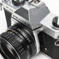 Pentax K1000 35mm SLR w/55mm f2 SMC lens, New seals, strap, Mint-