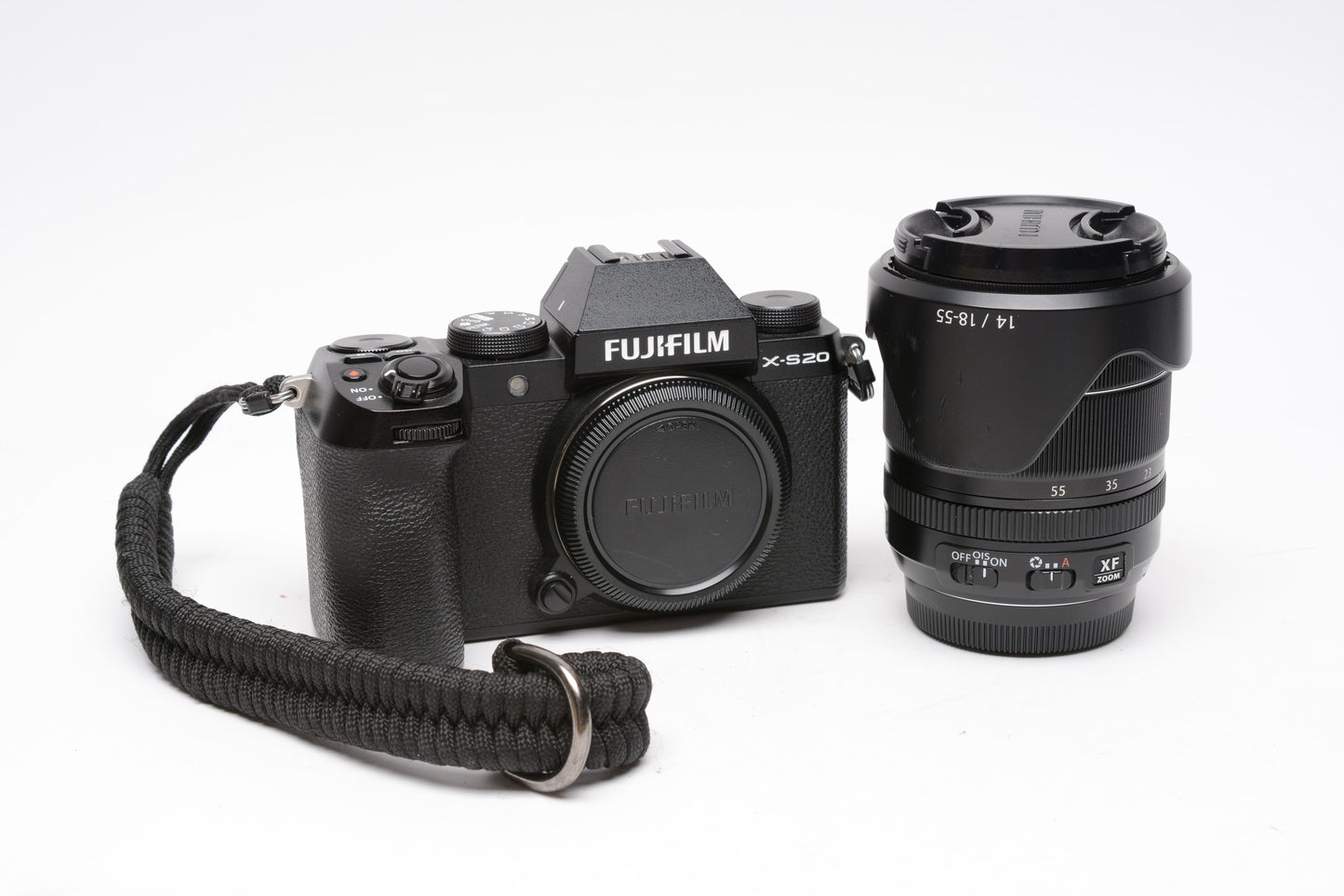 Fujifilm X-S20 26.1MP Camera w/XF 18-55mm f2.8-4 R LM Kit, Mint-, Boxed
