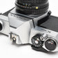 Pentax K1000 35mm SLR w/55mm f2 SMC lens, New seals, strap, Mint-