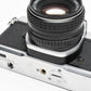 Pentax K1000 35mm SLR w/55mm f2 SMC lens, New seals, strap, Mint-