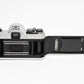 Pentax K1000 35mm SLR w/55mm f2 SMC lens, New seals, strap, Mint-