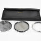 Vivitar 72mm Filter set in pouch:  UV, CPL, ND8 MC HD Series 1