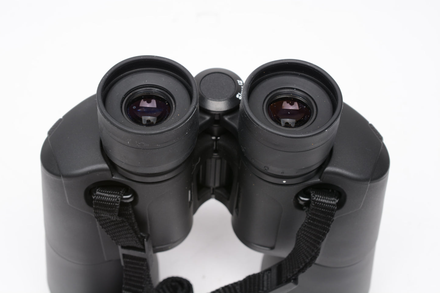 Olympus 10x50 S Binoculars, Case, Caps, Strap, Mint-