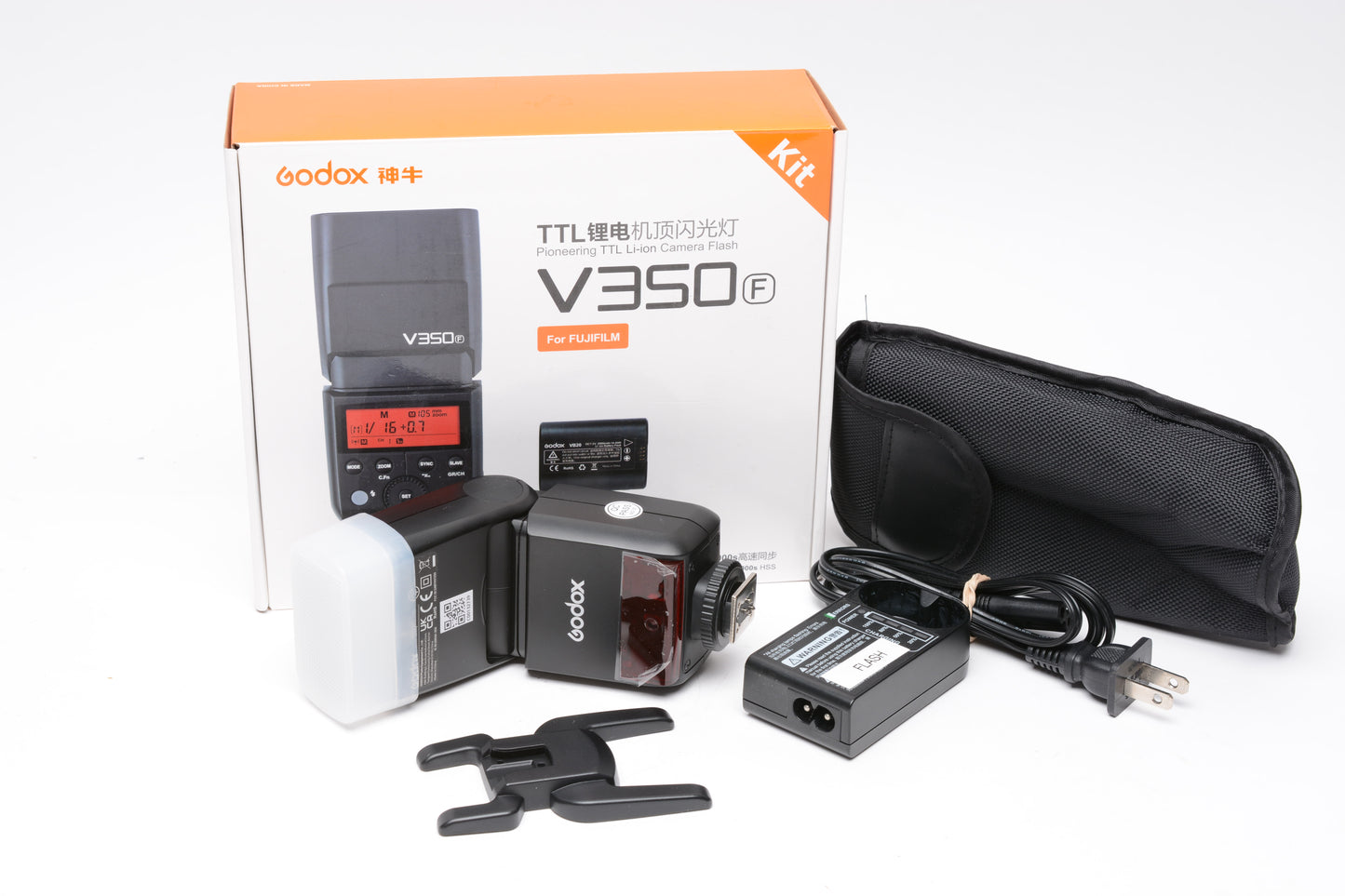 Godox V350 F Flash for Fujifilm cameras, Mint-, Boxed