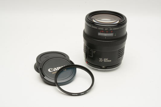 Canon EF 35-105mm f3.5-4.5 FX lens for EOS 630 650 A2 Elan T8 5D 90D 80D +UV