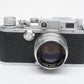 Canon II S2 (EP) Rangefinder camera w/LTM 50mm f1.8 lens, case, UV, Tested, Mint-