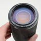 Minolta 100-300mm f5.6 MD Mount Telephoto zoom lens, hood, very clean!