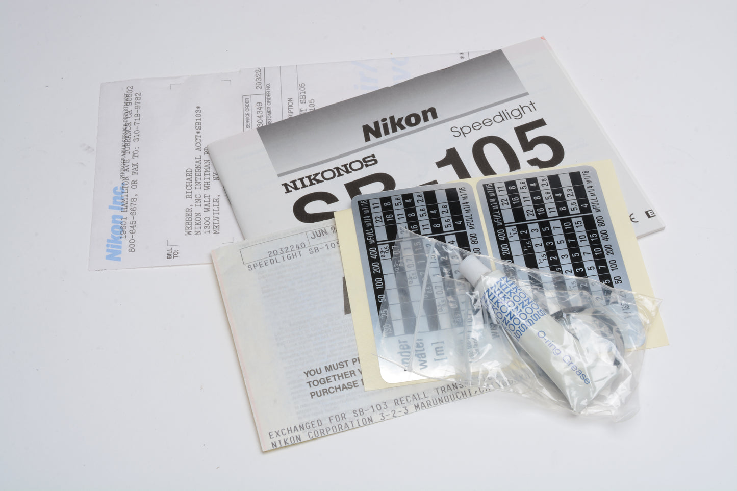 Nikon Nikonos SB-105 Underwated flash - NEW (Replaced by Nikon)