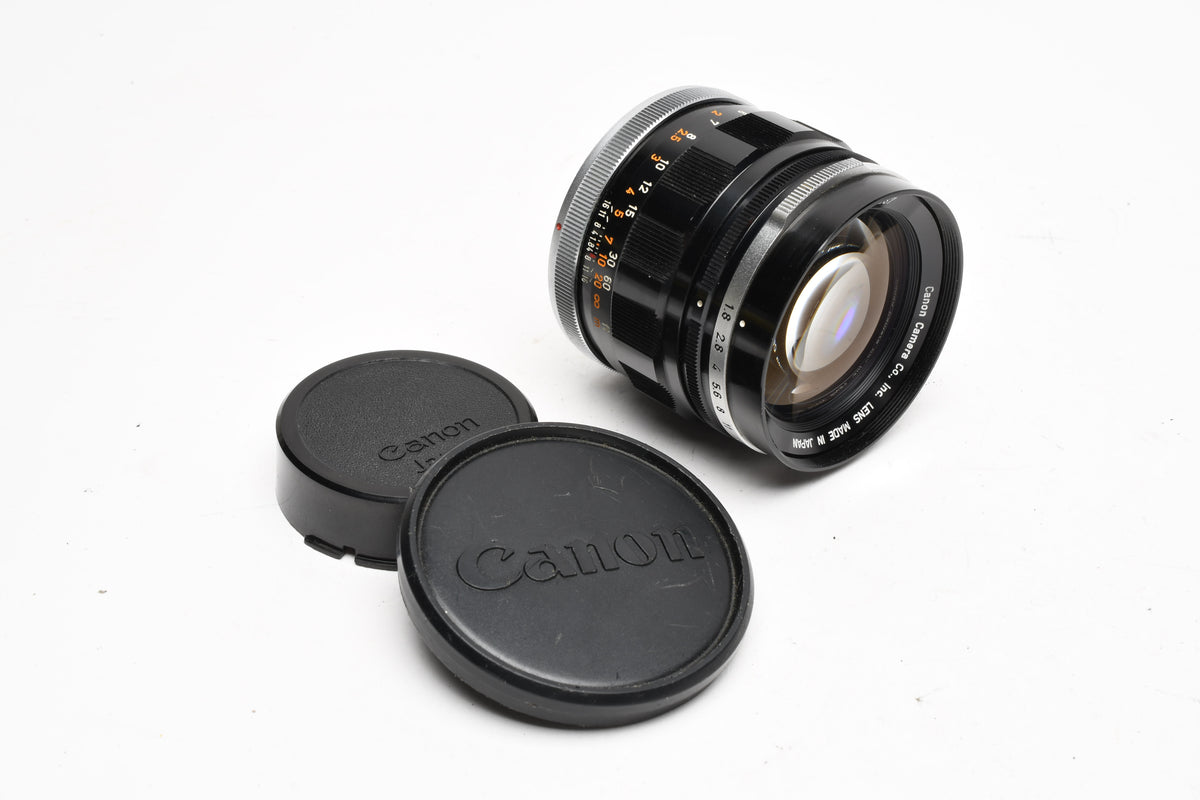 Canon FL 85mm f1.8 Breech Mount Lens, Mint-, Great!