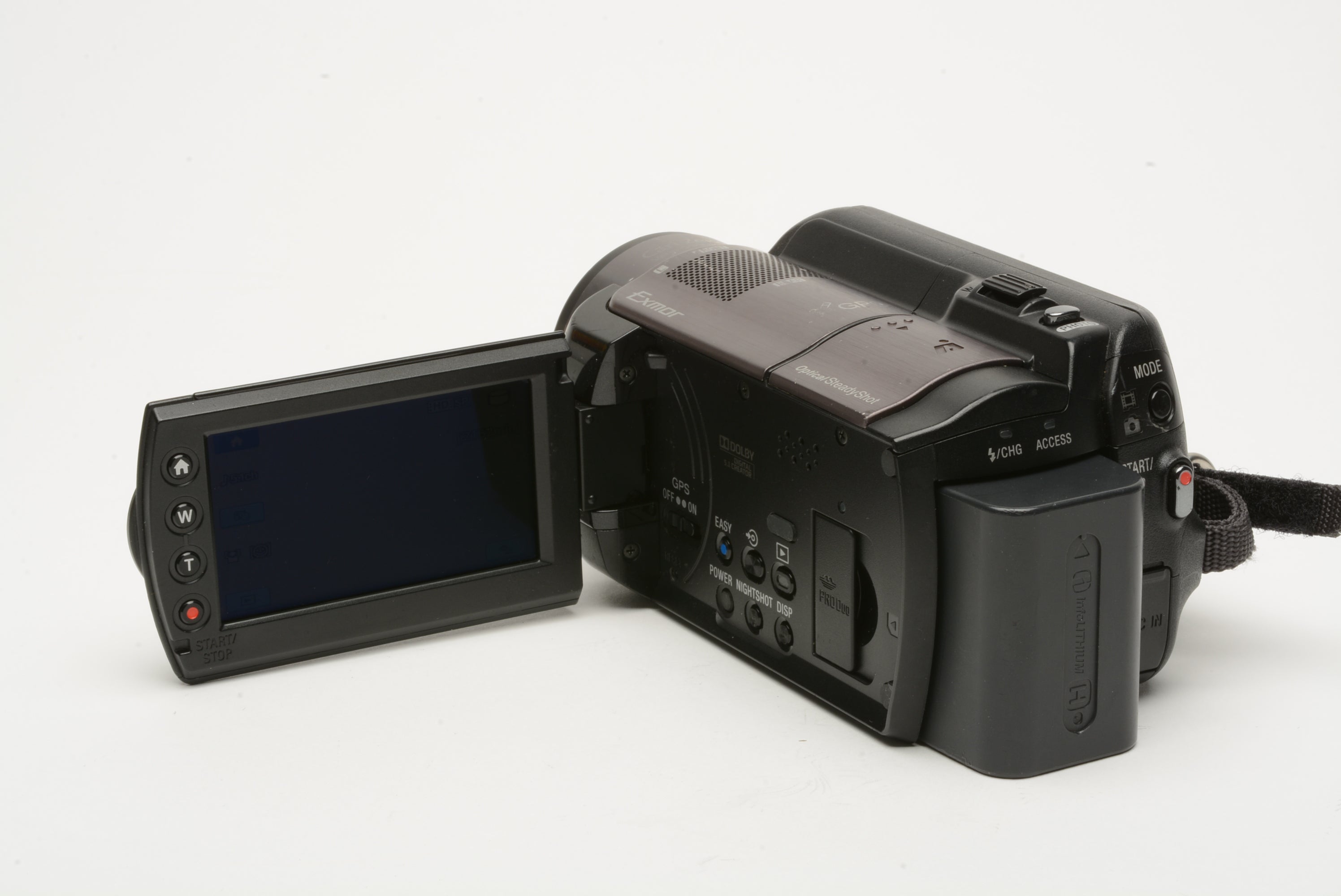 Sony HDR-XR200 120GB HDD video camcorder, 2batts, AC/charger