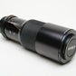 Minolta 100-300mm f5.6 MD Mount Telephoto zoom lens, hood, very clean!