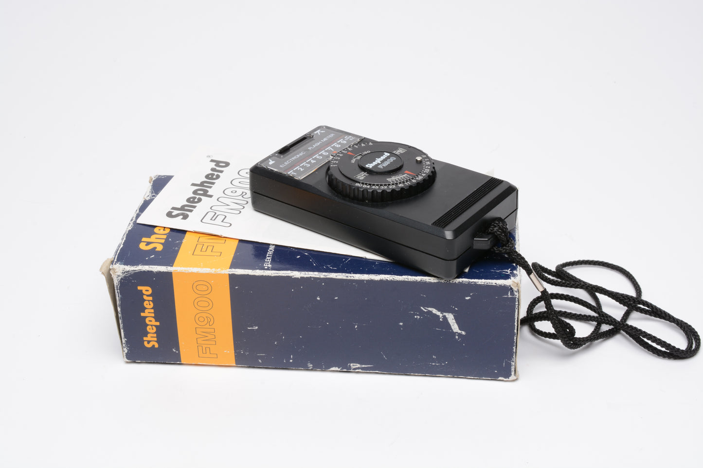 Shepherd FM900 Electronic flash meter, Tested, accurate, boxed