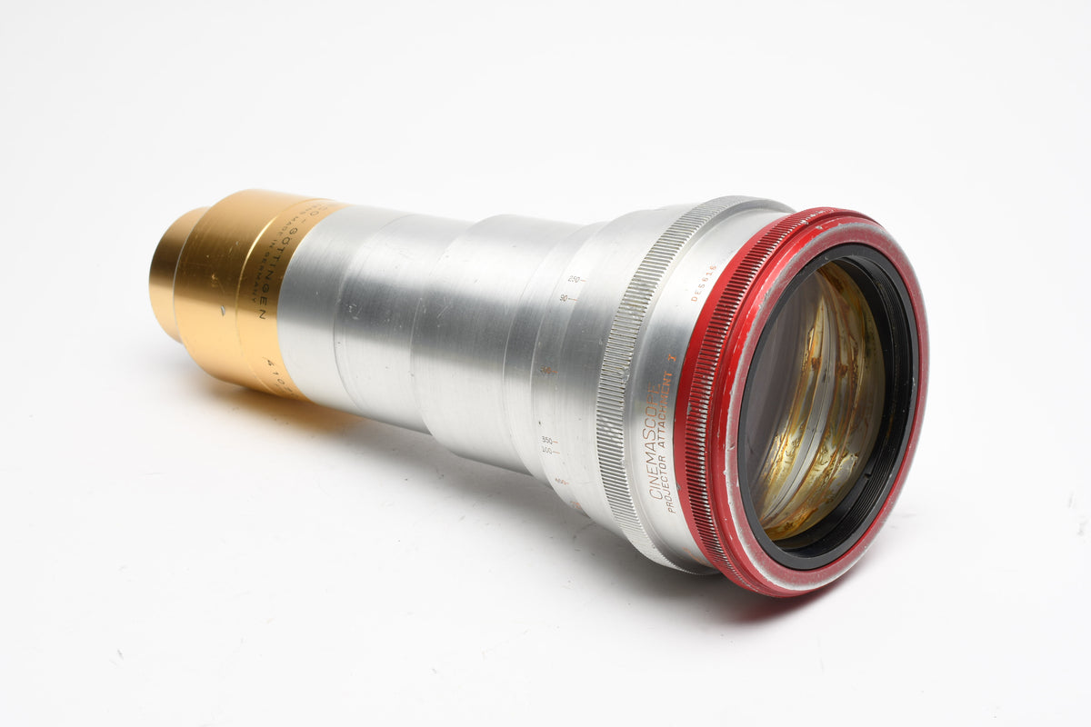 Bausch & Lomb Isco Gottingen Cinemascope 115mm f2 Ultra MC lens