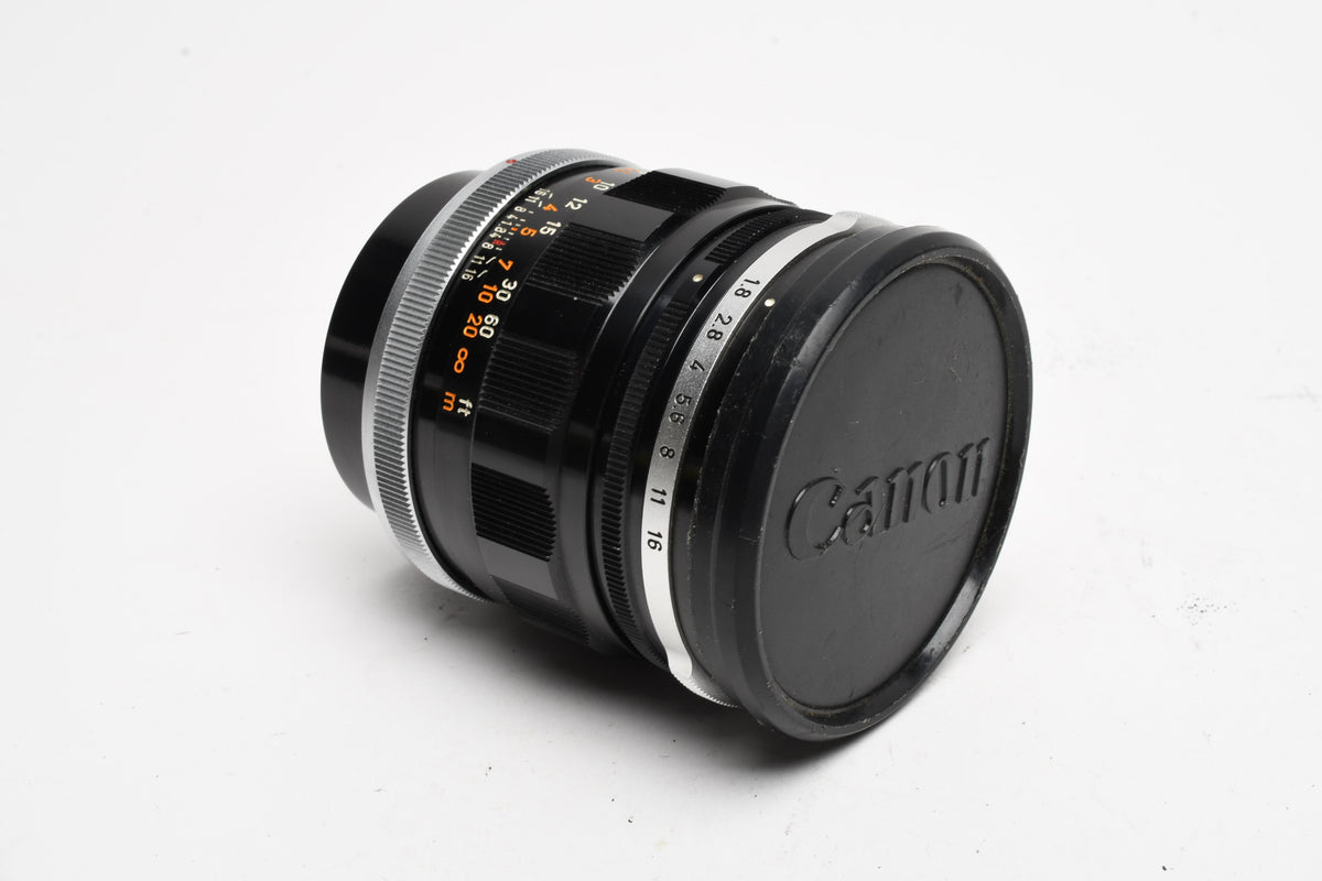 Canon FL 85mm f1.8 Breech Mount Lens, Mint-, Great!