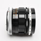 Canon FL 35mm f2.5 Breech Mount Lens, Mint-, Great!