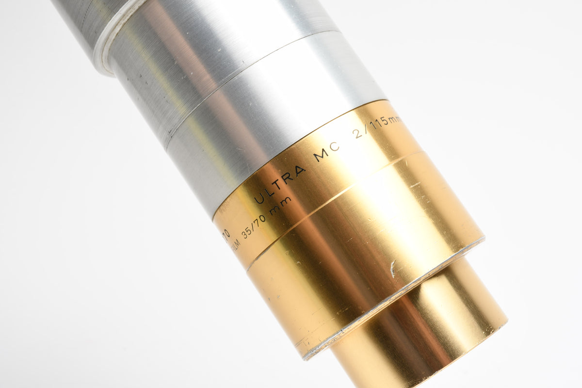 Bausch & Lomb Isco Gottingen Cinemascope 115mm f2 Ultra MC lens
