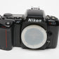 Nikon N6006 35mm SLR Body, cap, cable release, tested, great!