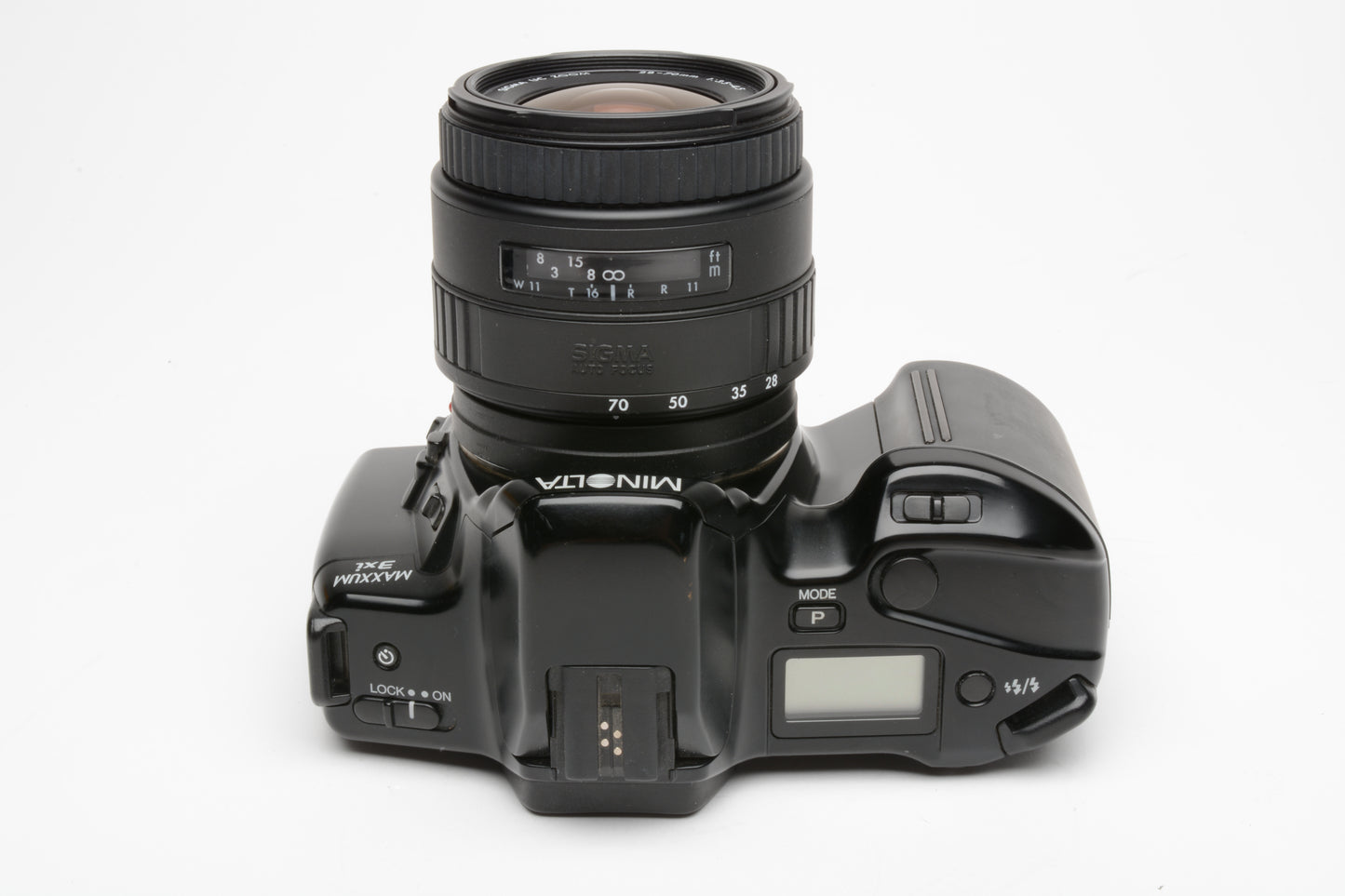 Minolta Maxxum 3xi 35mm SLR w/AF 28-70mm f3.5-4.5 zoom, UV, strap, tested