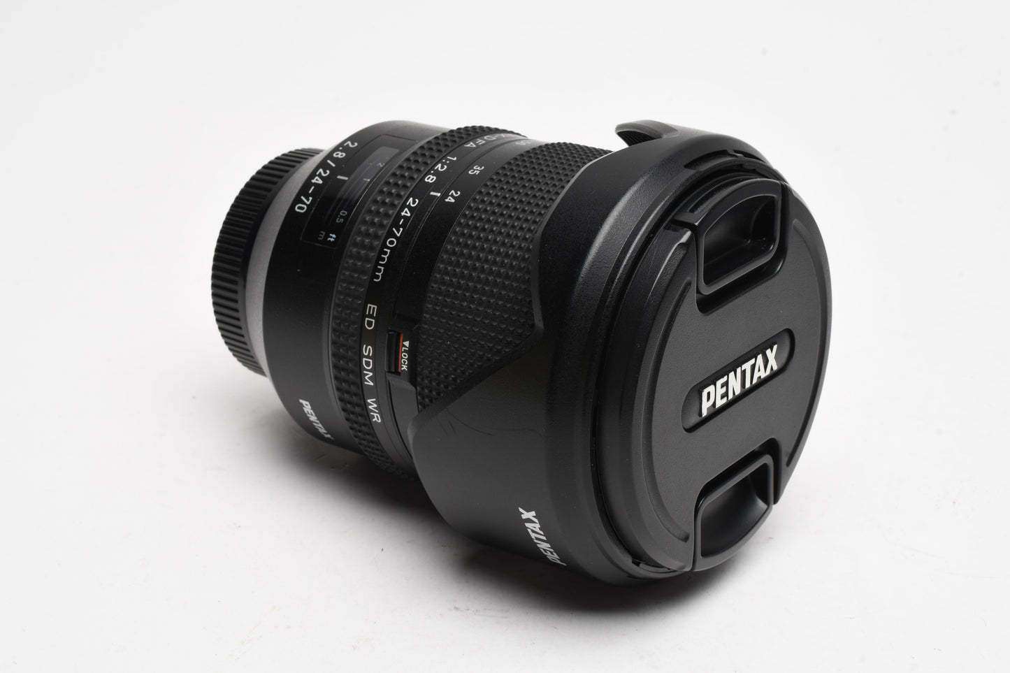 Pentax HD D-FA 24-70mm F2.8 SDM WR ED Lens, Hood, Box, Great!
