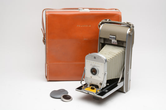 Polaroid Land camera Model 700, Case, filter, Vintage