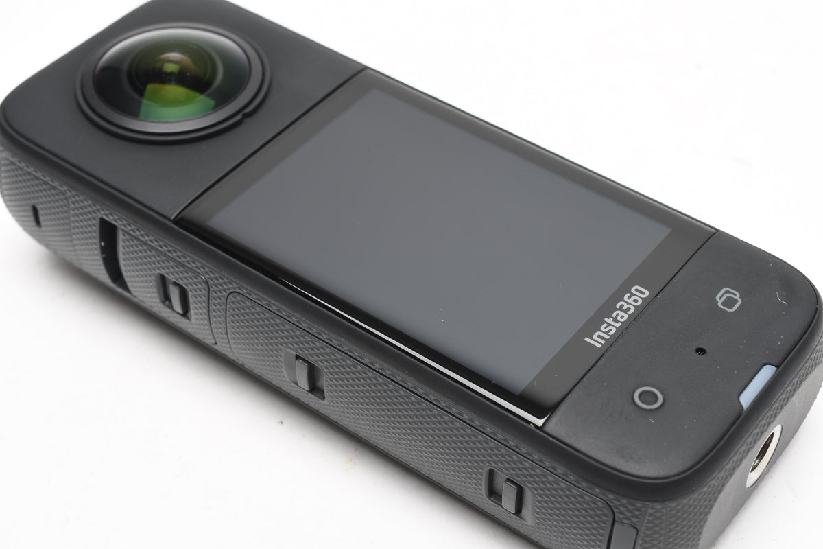 Insta360 X3 Pocket 360 Action Camera Bundle w/ Selfie Stick, Case + USB