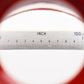 Hakuba Optical scale loupe (Red) in 100ths inches