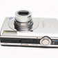 Canon IXUS 860 IS 8MP Digital Point&Shoot w/2X batts+charger+case++