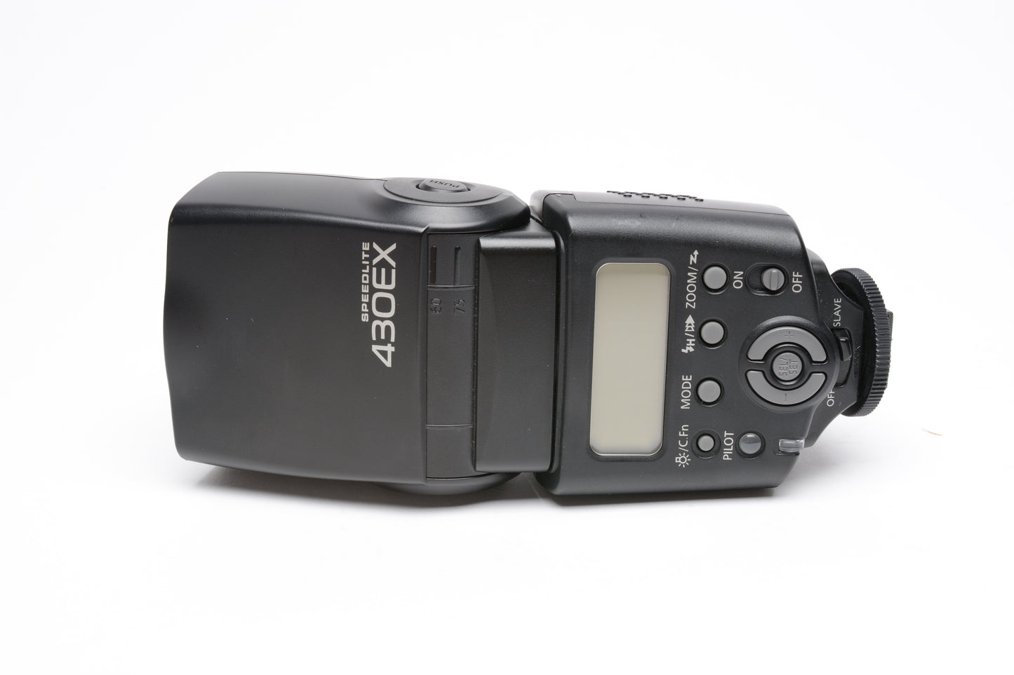 Canon 430EX Speedlite Flash, clean condition, tested w/Case+Stand+Manual