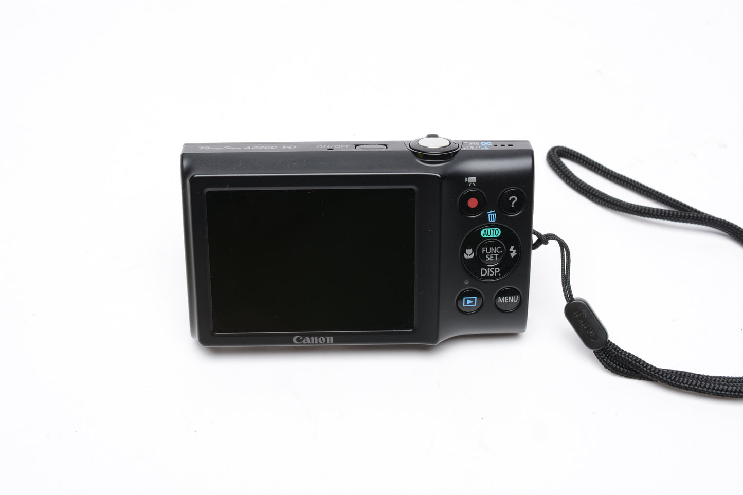 Canon PowerShot A2300 16MP Digital Point&Shoot Camera, batt+charger+box, Mint-