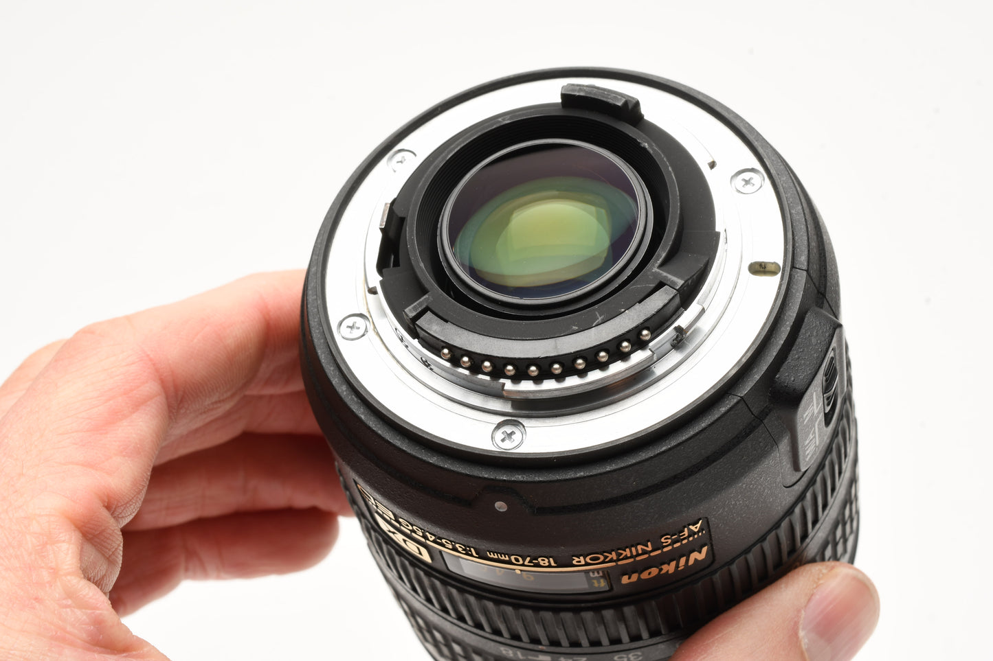 Nikon AF-S Nikkor 18-70mm 1:3.5-4.5 G ED DX IF w/Caps+hood, Mint-