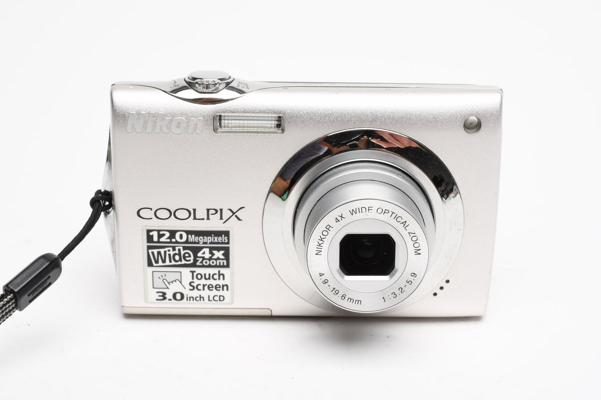 Nikon Coolpix S4000 12MP Digital Point&Shoot, Wide zoom, Tested, Clean!