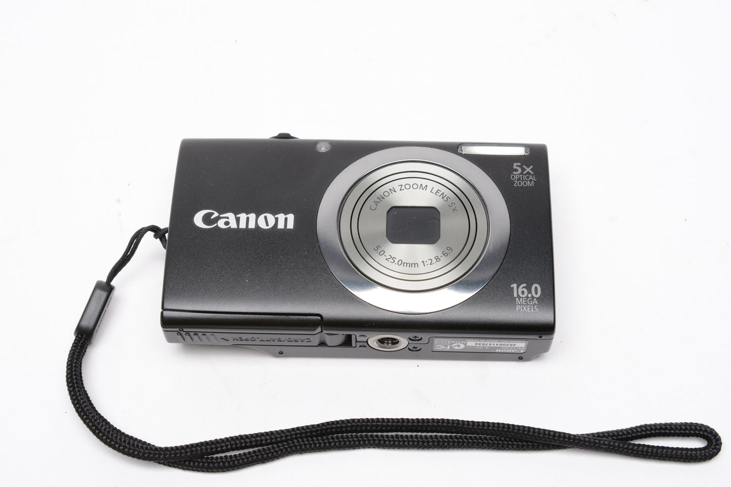 Canon PowerShot A2300 16MP Digital Point&Shoot Camera, batt+charger+box, Mint-