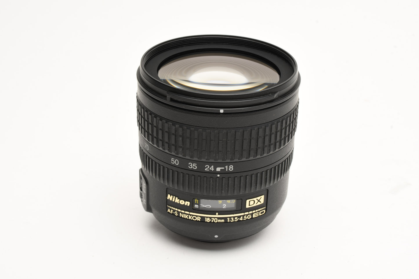 Nikon AF-S Nikkor 18-70mm 1:3.5-4.5 G ED DX IF w/Caps+hood, Mint-