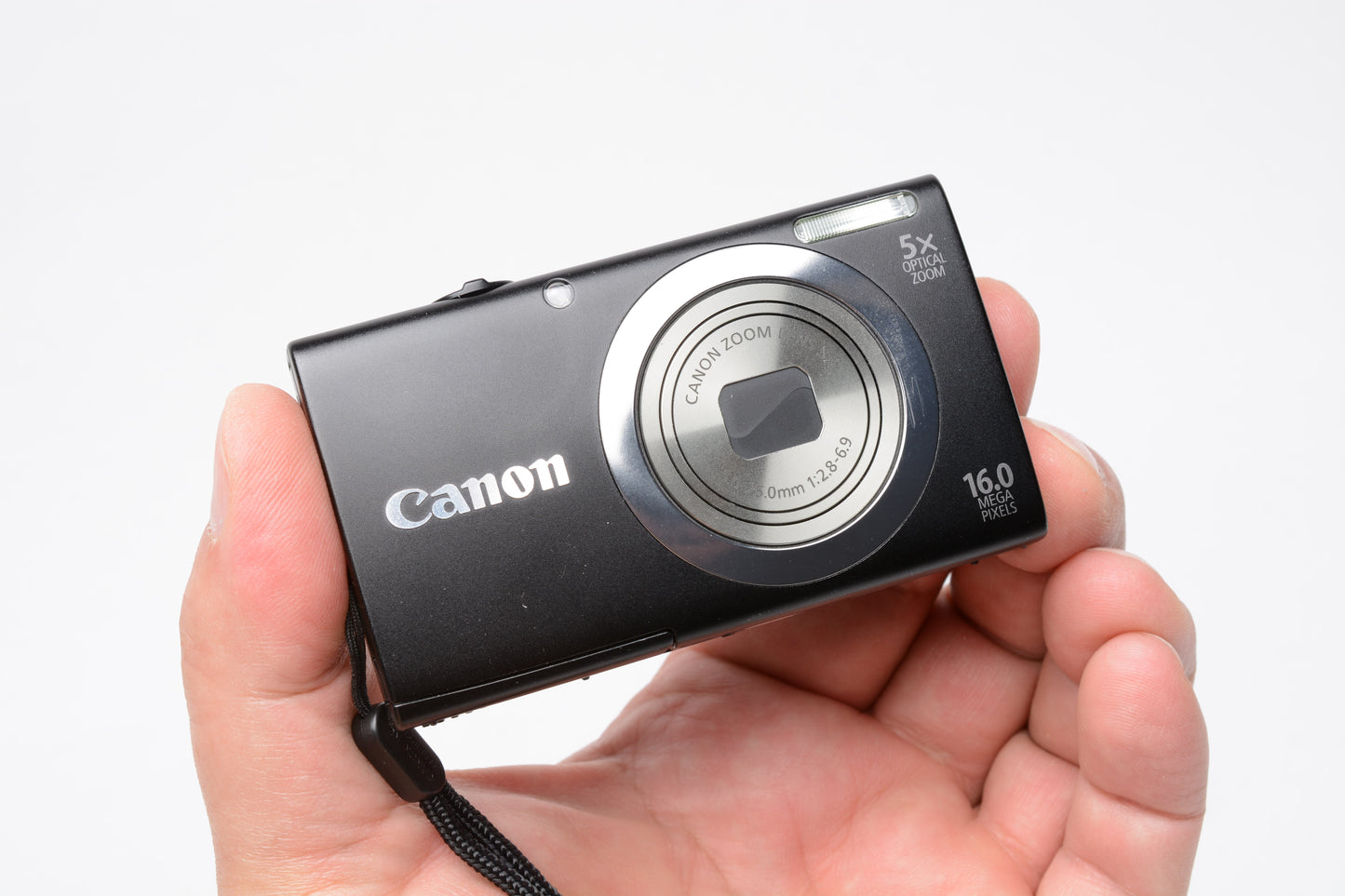 Canon PowerShot A2300 16MP Digital Point&Shoot Camera, batt+charger+box, Mint-