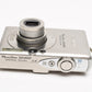 Canon PowerShot SD450 5MP Digital Point&Shoot w/2X batts+charger+case++
