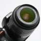 Nikon D3300 DSLR w/18-55mm f3.5-5.6 zoom, batt+charger ~17K acts