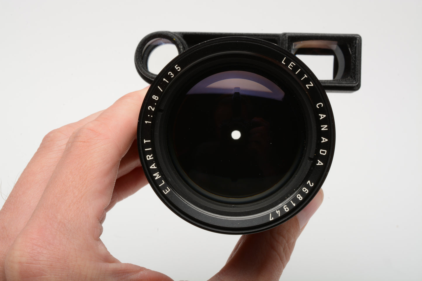 Leica Leitz Elmarit R 135mm f2.8 3Cam MF lens, Caps, Goggles (Canada)