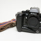 Nikon F4s 35mm SLR body, good, tested, accurate w/Strap