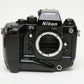 Nikon F4s 35mm SLR body, good, tested, accurate w/Strap