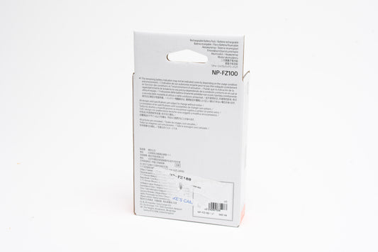 Sony NP-FZ100 Battery (2280mAh) NP-FZ100 NIB, Genuine