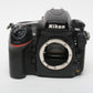 Nikon D800 DSLR body, USA version, batt+charger+strap 105K Acts