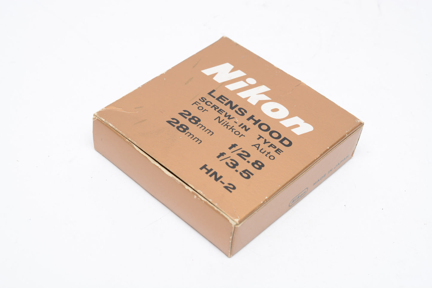 Nikon HN-2 metal lens hood, Nice, genuine, clean, boxed, Mint-