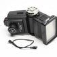 Vivitar Zoom Thyristor 285HV Flash w/Sync cord, Diffuser, Tested, Great!